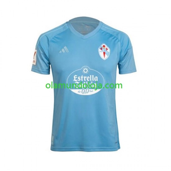 Camisola Celta de Vigo Homem Equipamento Primeiro 2023-2024 Manga Curta
